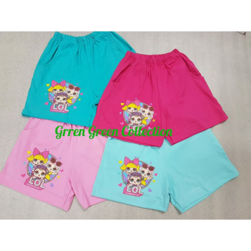 Celana Kaos pendek/celana santai anak girl