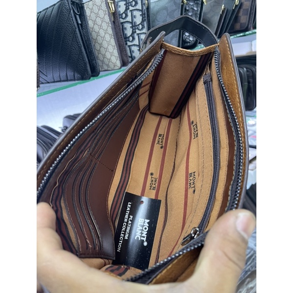 Handbag MB Model Gagang Tas Pria/Wanita Kulit Import