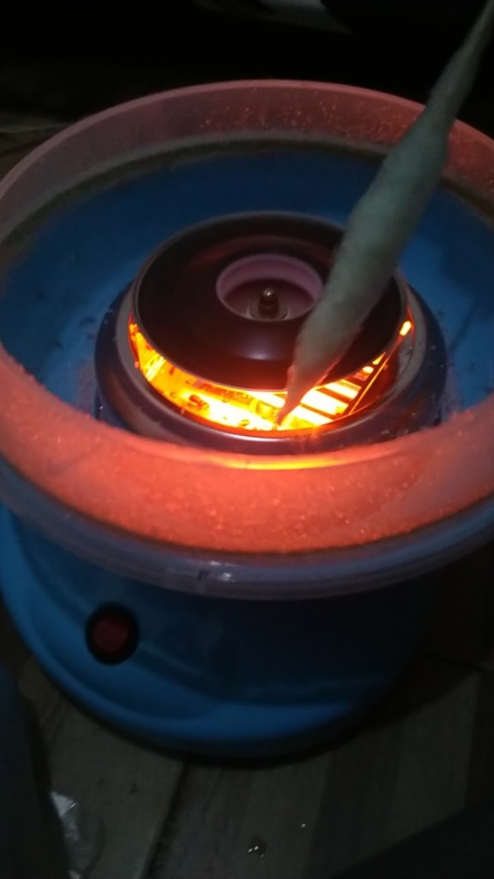 Cotton Candy Maker Mesin Alat Pembuat Gulali Kembang Gula Kapas Arum Manis