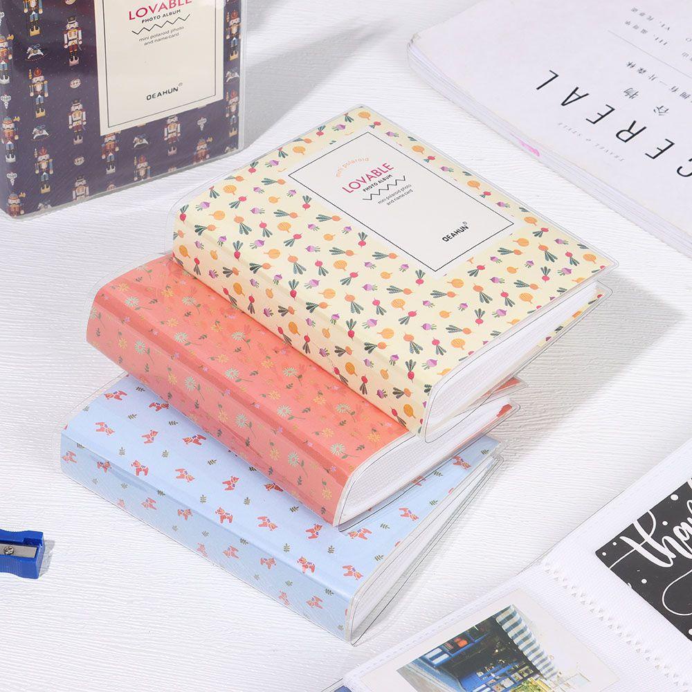 R-flower Photocard Holder Kotak Gambar Buku Penyimpanan Scrapbooking Tahan Lama