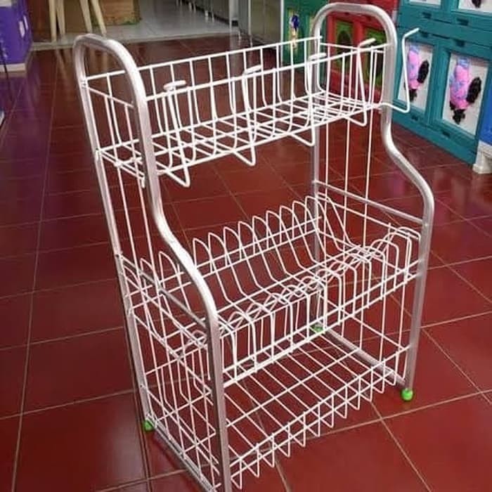 Jual Tempat Piring Stainles Rak Piring Besi Lemari Piring Stainles Susun Jakarta Barat Btrsoftid Tokopedia