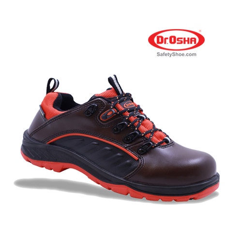 Paradise Lace Up - 9171 - S1 Comp - Brown - Dr.OSHA Safety Shoes - 37,Cokelat