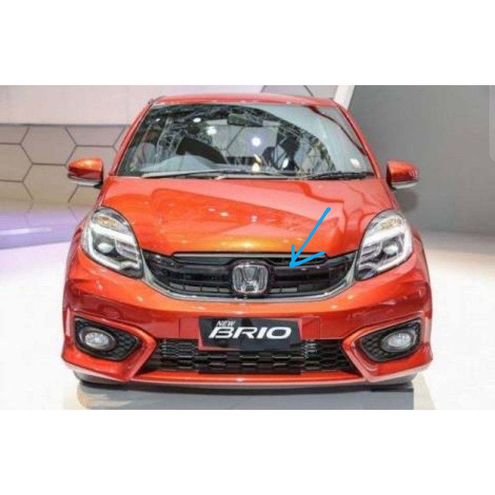 Base Grill Grille Depan Tengah Brio Facelift 2016 2017 Asli
