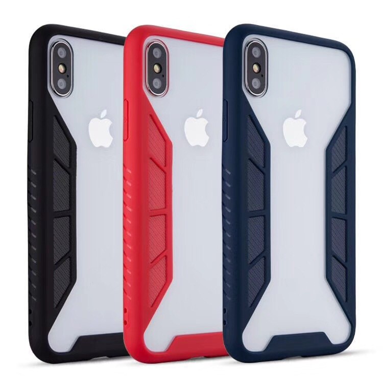 Iphone X XS Case Carbon Aprolink Casing Cover Tpu Softcase Softgel Casing Handphone Murah Import