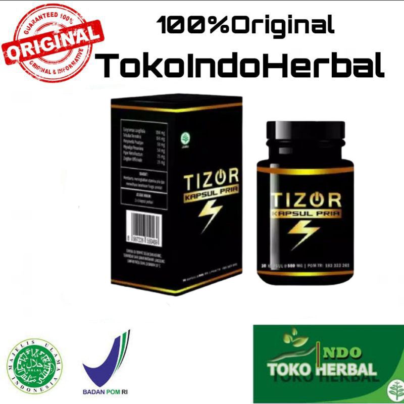 Tizor Obat Asli Impotensi Dan Prostat Aman Bpom di jamin Original Dan Berkualitas