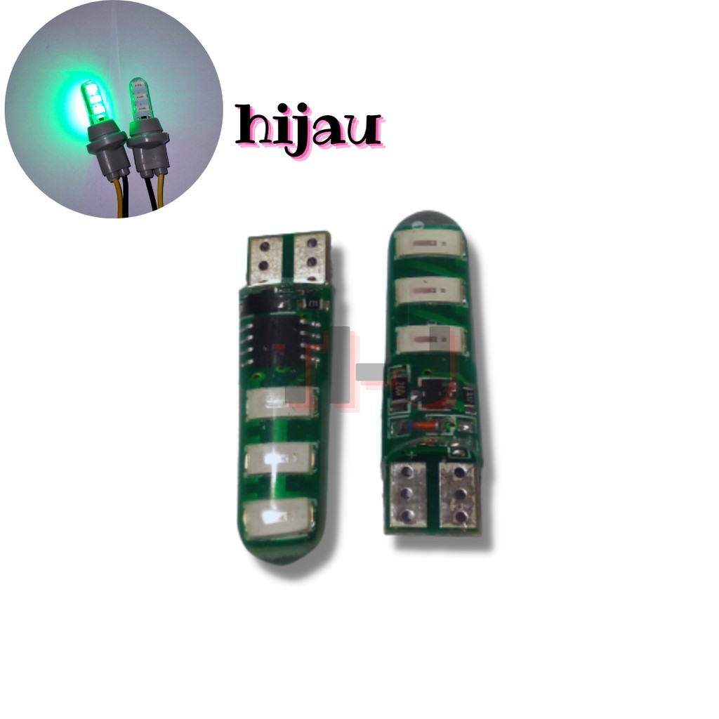 (4pcs )lampu sen-sein jelly kedip led