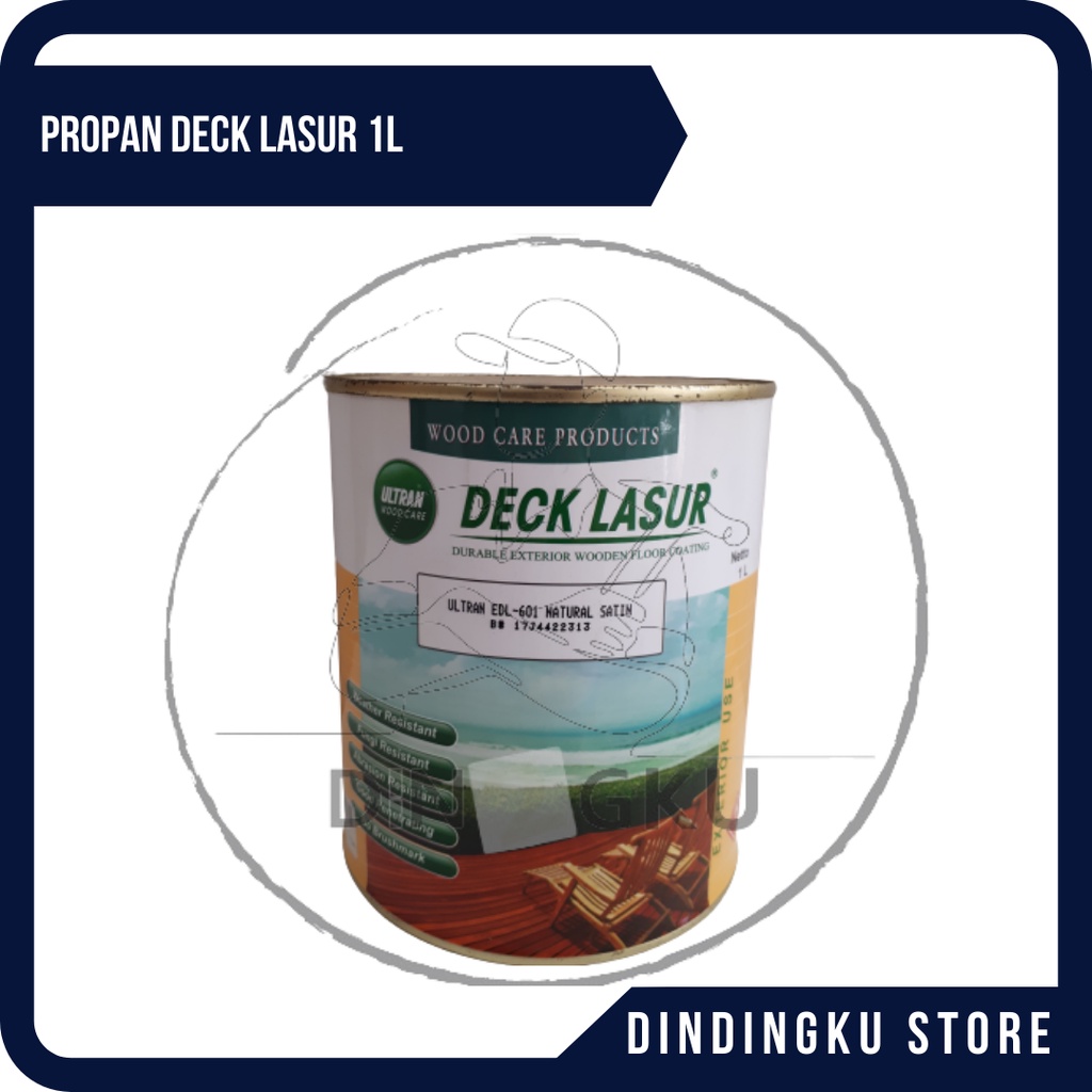 Propan Deck Lasur Cat Kayu Exterior 1L