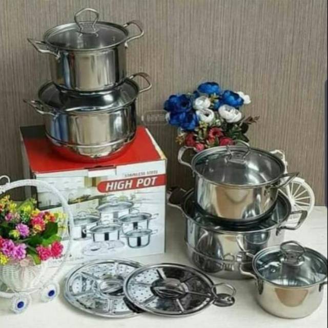 High pot 12pcs [high pot]