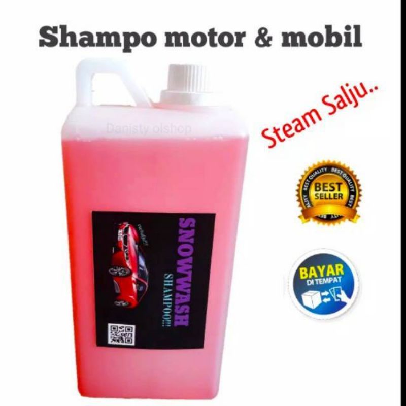 Shampo mobil /Snowwash/Shampo Motor/ Steam Salju/shampo cuci mobil