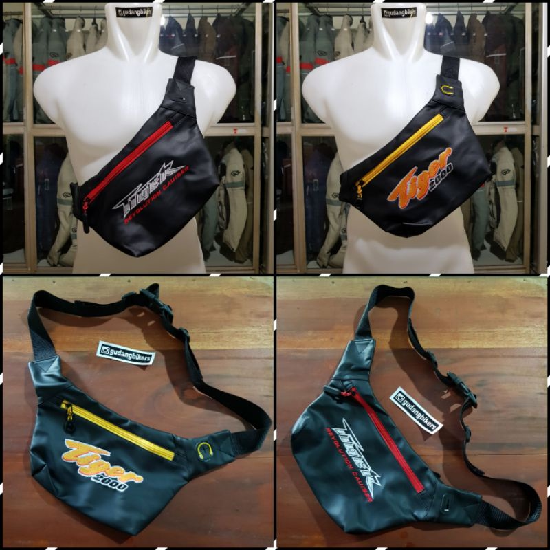 waistbag honda tiger revo 2000 tirev lama lawas tilam tilas tas selempang slingbag motor bikers