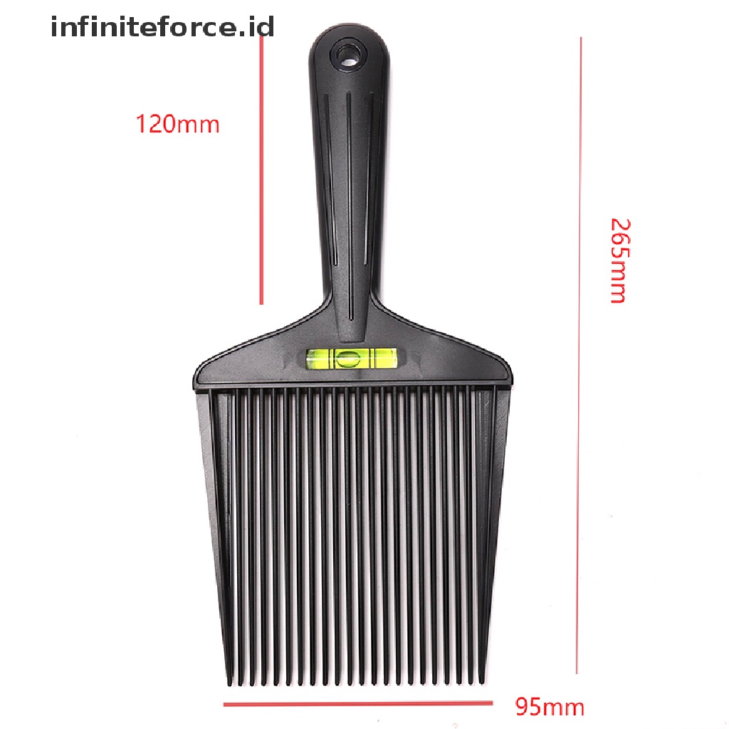 (Infiniteforce.Id) Sisir Flat Top Alat Cukur Rambut Pria Profesional