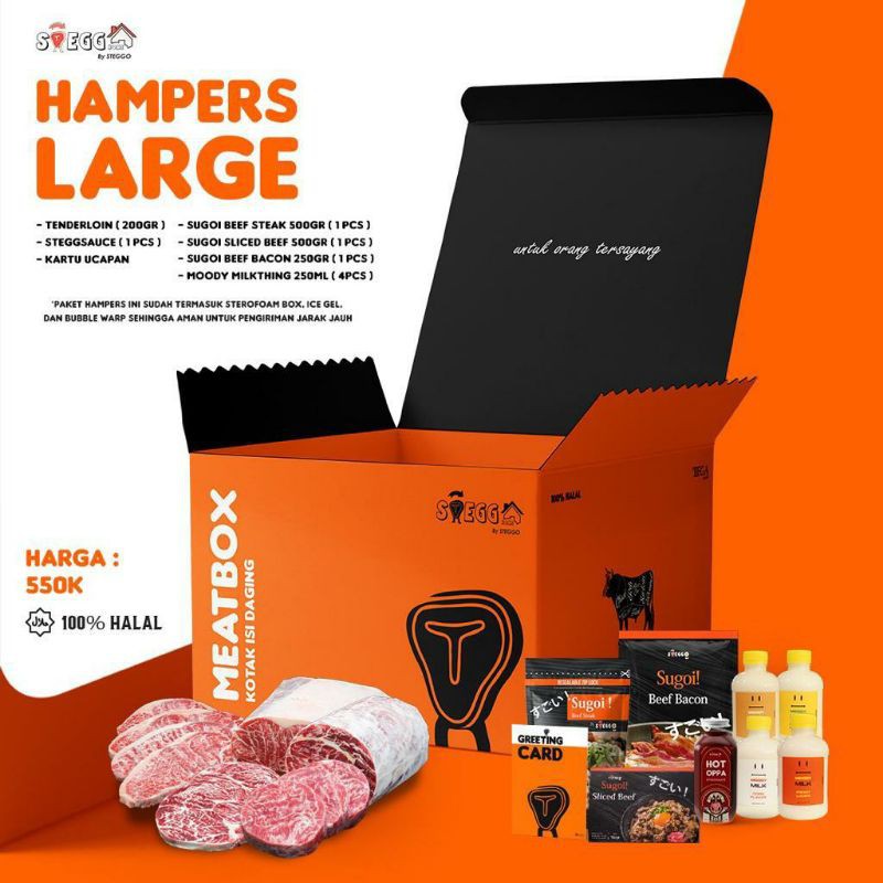 

EXCLUSIVE EDITION HAMPERS LARGE BY STEGGO