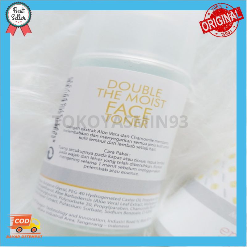 Emina Double The Moist Face Toner 50 ml Murah