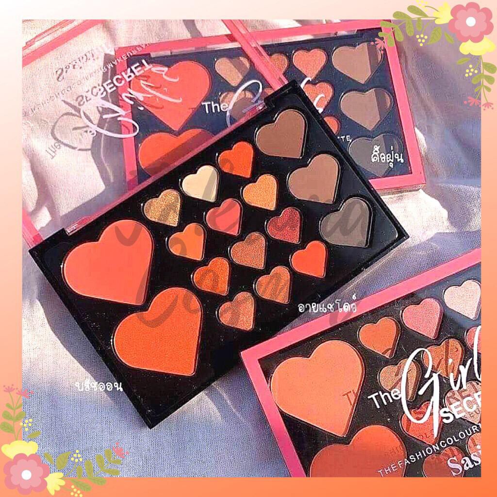 (CYBER) COD TERBARU Eyeshadow Besar Nude Sasimi Komplit (Blush + Eyeshadow + Eyebrow) Non Refund!