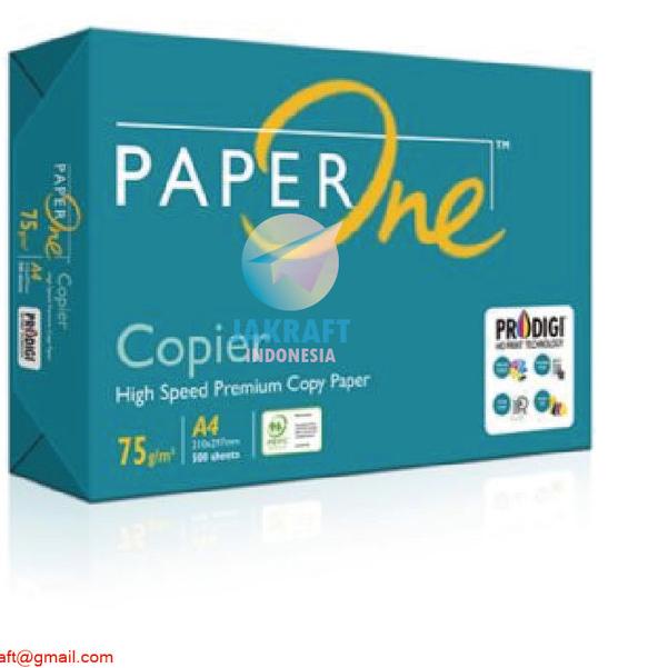 

Ω Kertas HVS PAPERONE PAPER ONE A4 75 (70) Gsm Gram - A4 75 Gsm ❄