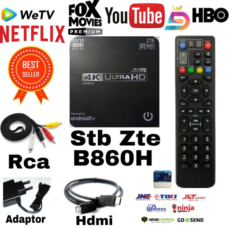 Android Tv Box Zte B860H 4K Root &amp; Unlock Full Aplikasi (Tinggal Pakai)