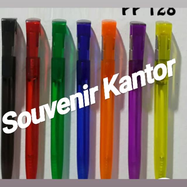 

Souvenir Pen Plastik Promosi PP 128-Dapat Custom Logo