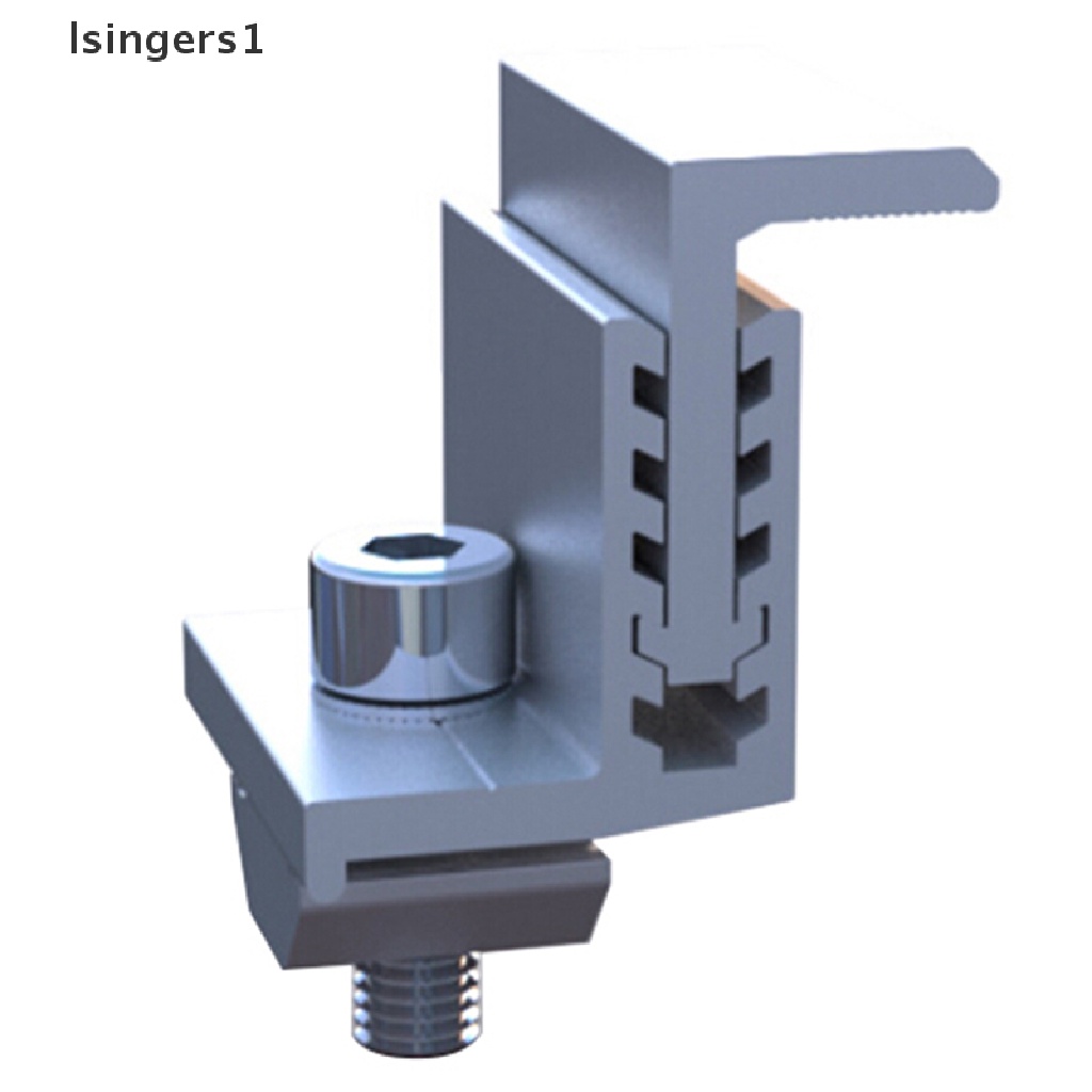 (lsingers1) Bracket PV Panel Surya Adjustable Untuk Frame 19mm-55mm