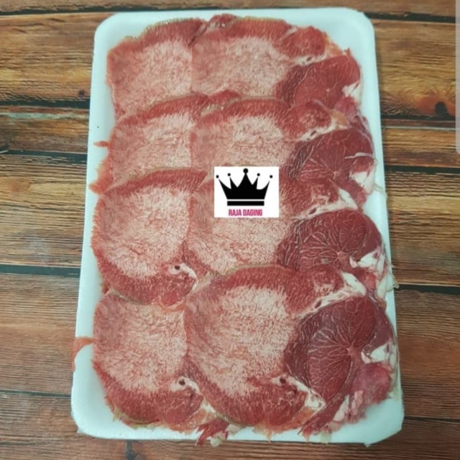 

lidah Sapi Slice Import @500gr