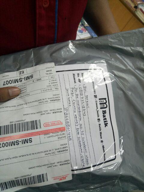 Kemeja Batik Lengan Panjang Kombinasi M L Xl Batik Pekalongan