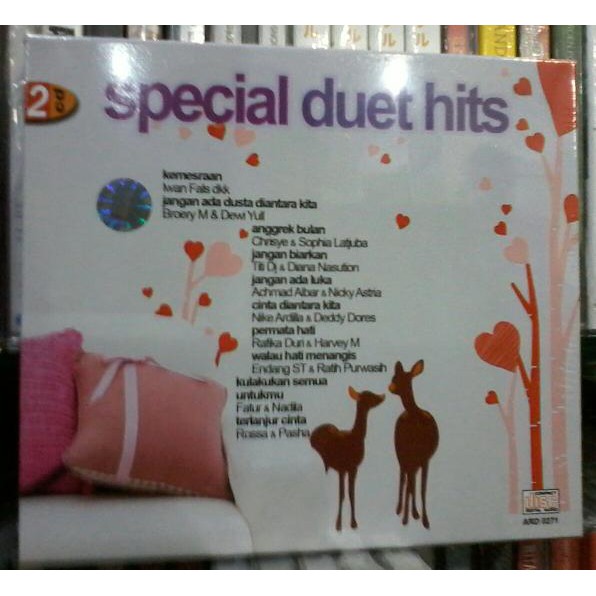 CD SPECIAL DUET HITS (2CD) feat IWAN FALS NIKE ARDILLA ROSSA FATUR