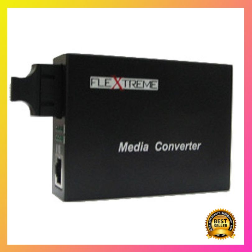 Diskon Flextreme FL-8110GSA-11-20-AS Media Converter 10/100/1000 Mbps to 1000