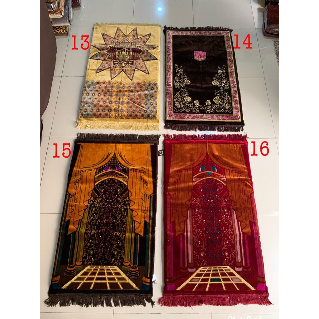 Buruan Serbu Sajadah Busa Tebal 4 Cm,Resleting,Pakai Tas Made In Turki