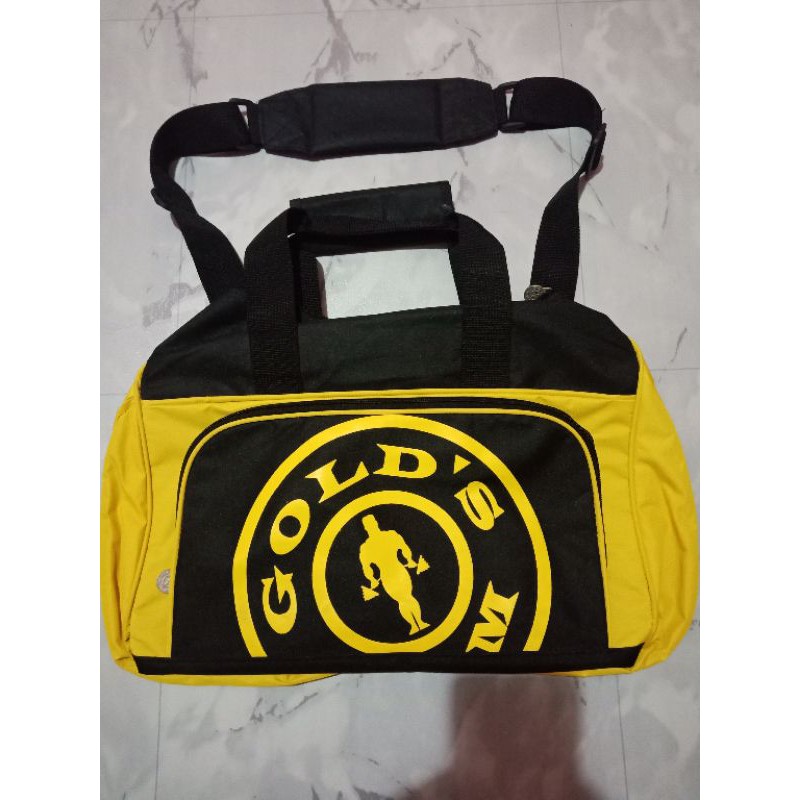 Tas olahraga Golds Gym asli