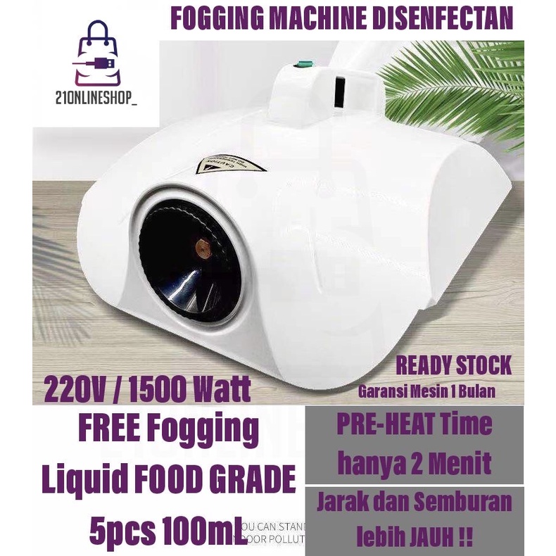 Mesin Fogging Disenfektan 1500 Watt Fogging Machine Fogger Machine