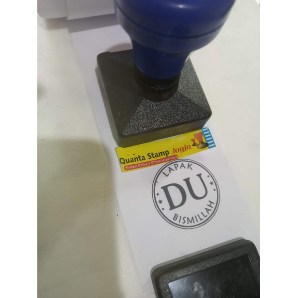 

Stempel Bulat/kotak custom 3 cm