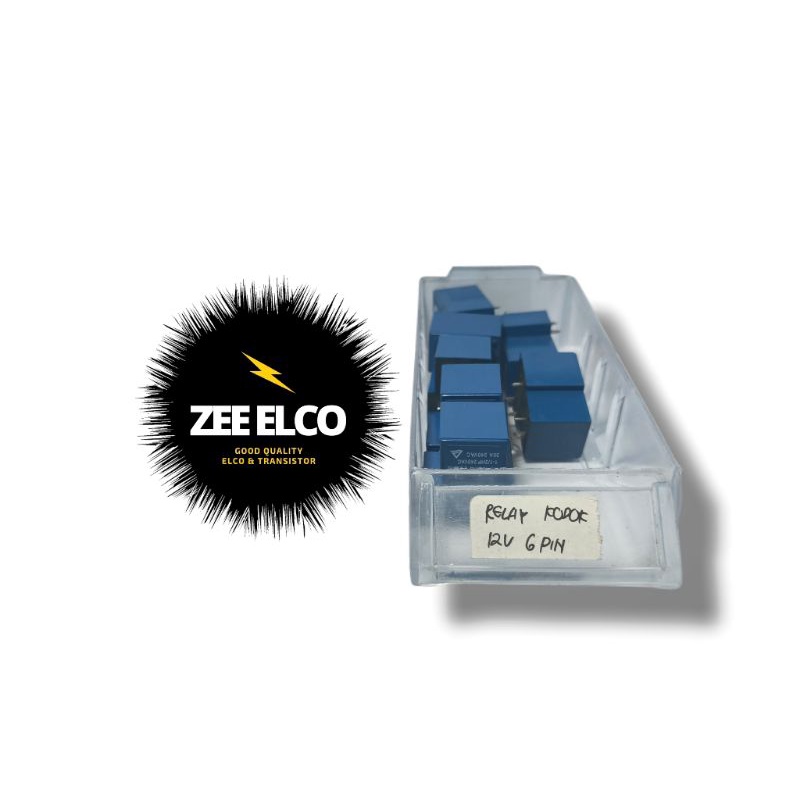 Relay PCB Songle 30A 12V 24V Relay Kodok 12V 24V Songle 30A 6PIN 6 kaki