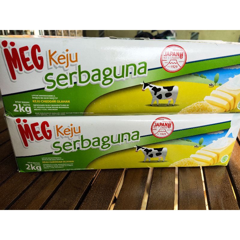 

Keju MEG 2kg Serbaguna