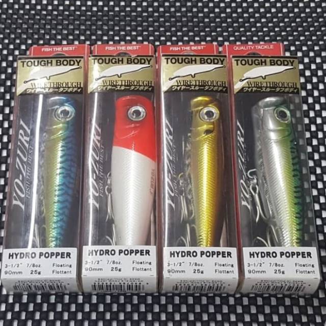 Lure YO-ZURI HYDRO POPPER / TIGER (9cm / 25gram) FLOATING