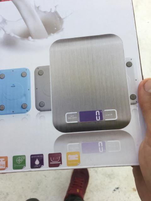 Timbangan Dapur Digital Timbangan Kue Kopi Teh Perhiasan Bumbu 5kg 1g Taffware