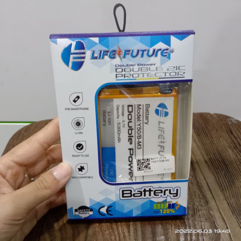 BATRE LF VIVO Y30/Y50/B-M3 DOUBLE POWER