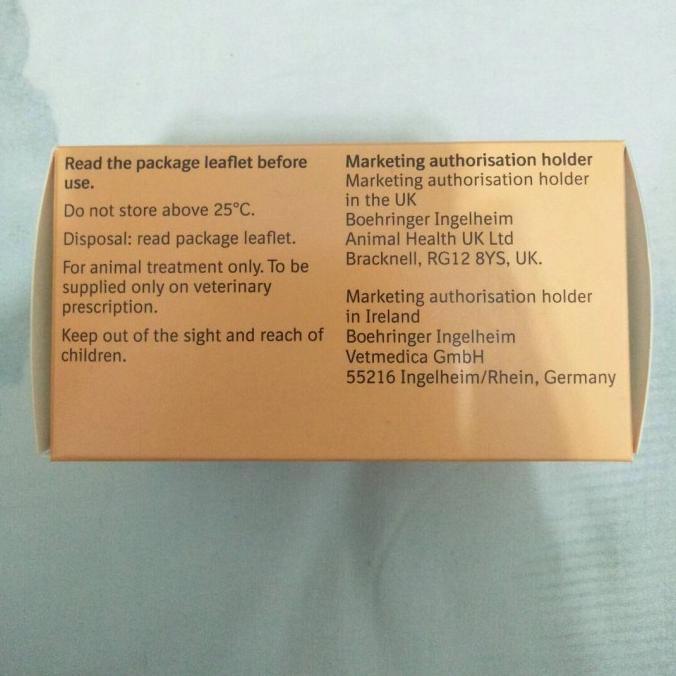 Vetmedin 1.25 mg per 10 tablet