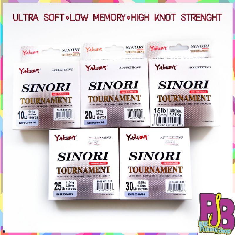 Senar pancing yakuza sinori