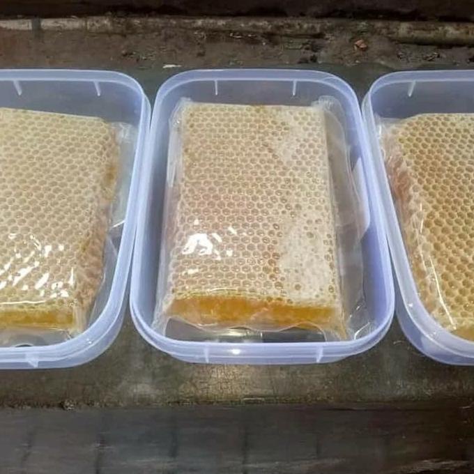 

PROMO Madu Sarang Malifera / Raw Honey / Honey comb / 500gr MURAH