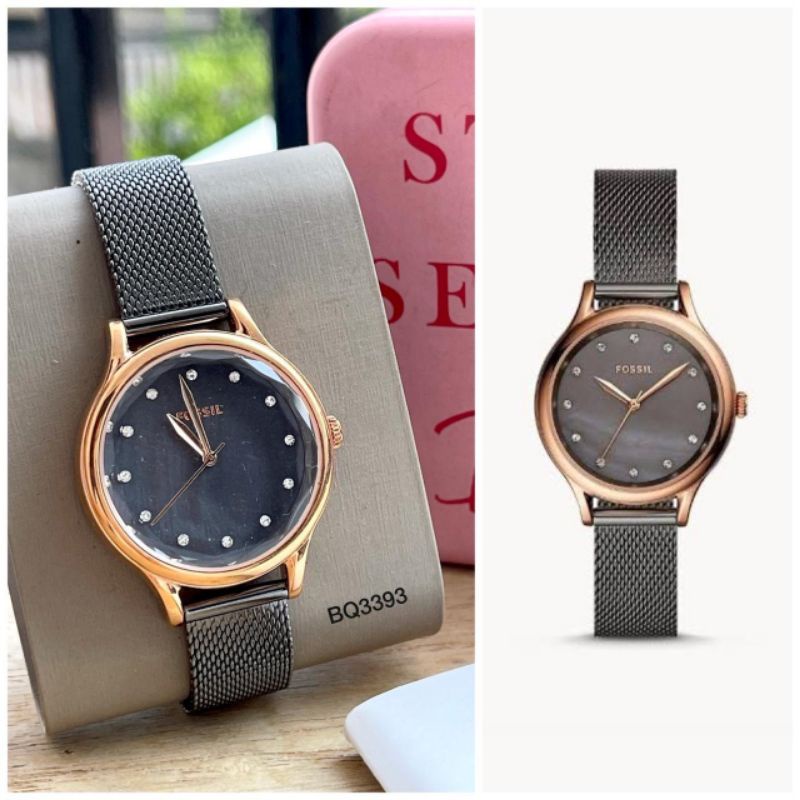 BQ3393 Laney Smoke Stainless Steel Watch