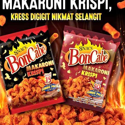 

[➡️]☘️ MUMTAAZZTORE ☘️ KOBE Snack BonCabe Bon Cabe Makaroni Krispi Makroni Krispy Level 15 Level 10 Level 2 Nacho Cheese 150gr