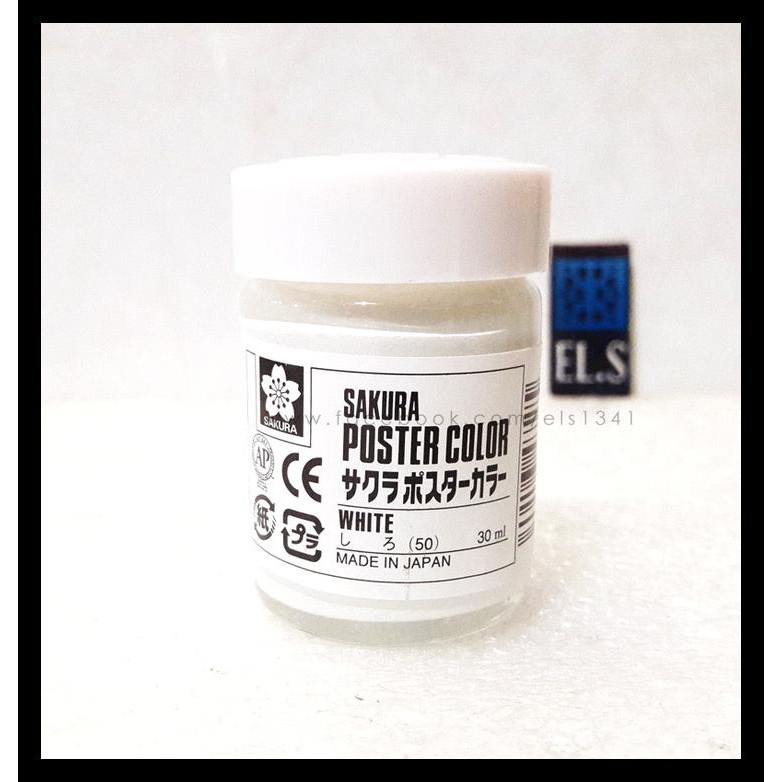 

Promo Sakura Poster Color 30 Ml White (Cat Poster)