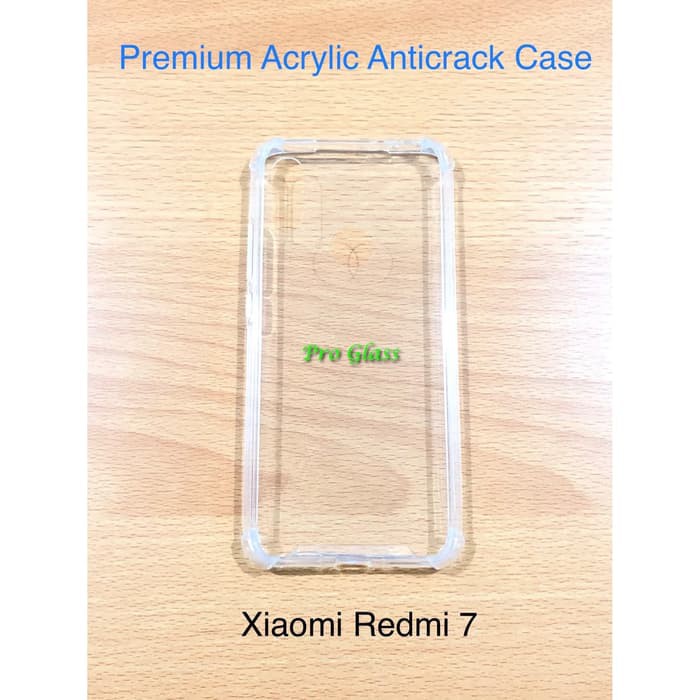 Xiaomi Redmi 7 / Redmi 7A Anticrack / Anti Crack / ACRYLIC Case Silicone Premium