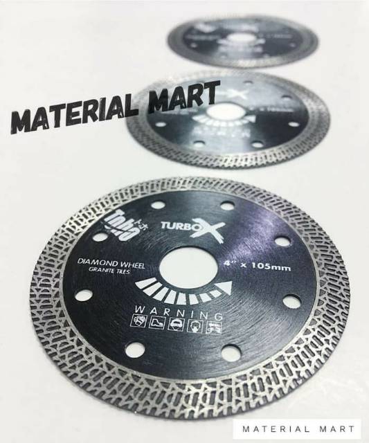 Diamond Wheel Toho Turbo X Premium | Mata Potong Keramik Granit 4 inch | Material Mart