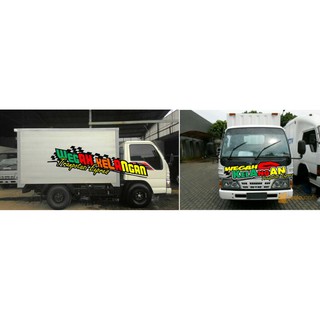 stiker truk  costum Shopee Indonesia