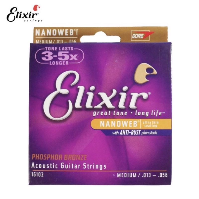 Senar Gitar Akustik String Elixir 1 set
