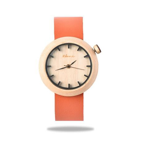 Eboni - Jam Tangan Kayu Maple 2.0 Tan / Wooden Watches Women