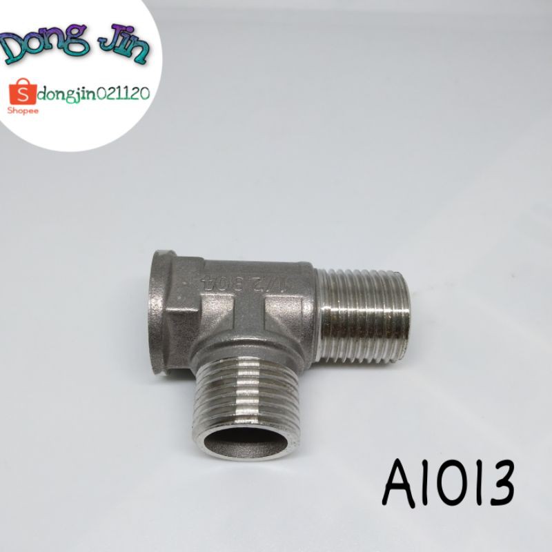 Tee Drat Luar Dalam Sambungan Keran Air 1/2 inch/Tee Shower