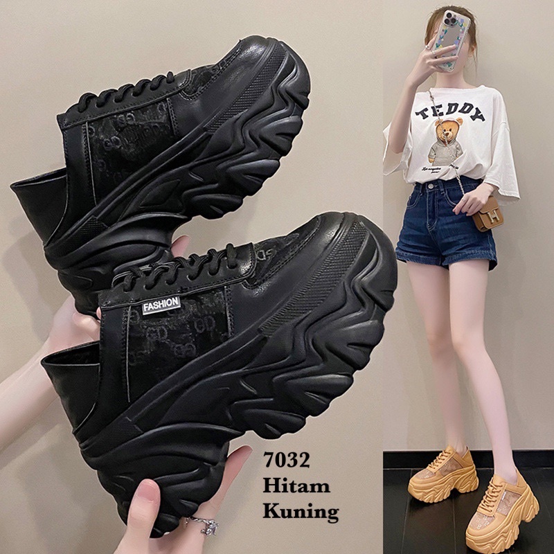 SEPATU WEDGES WANITA IMPOR FASHIONKOREA 7032