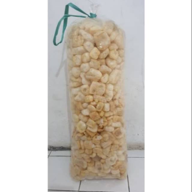 

Kerupuk kulit sapi asli rasa Asin