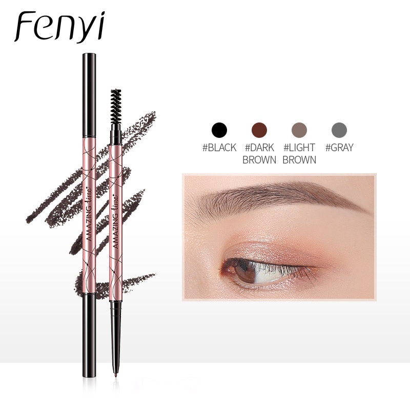 Fenyi Natural Eyebrow Pen Make Up Pensil Alis Tahan Air Tahan Lama